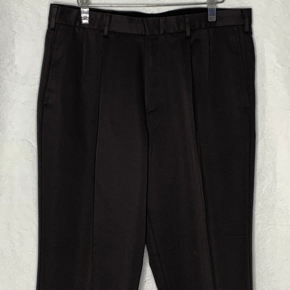Dockers Dark Grey Pleated Front Pants 21PE - Picture 1 of 6